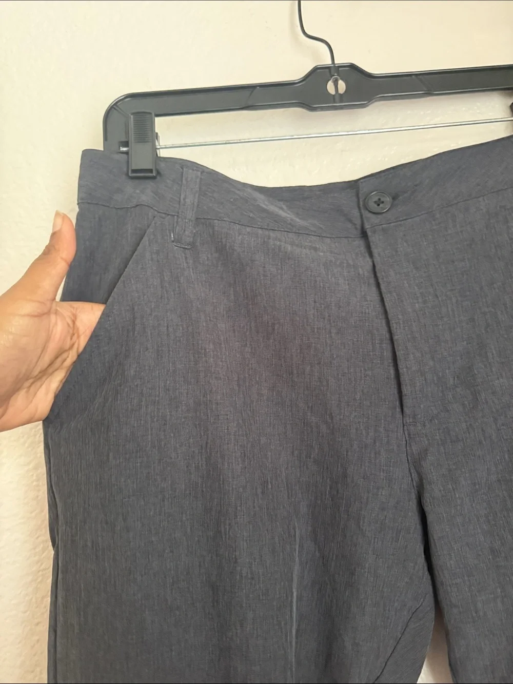 Travis Mathew Dark Charcoal performance stretch golf Pants Sz 34